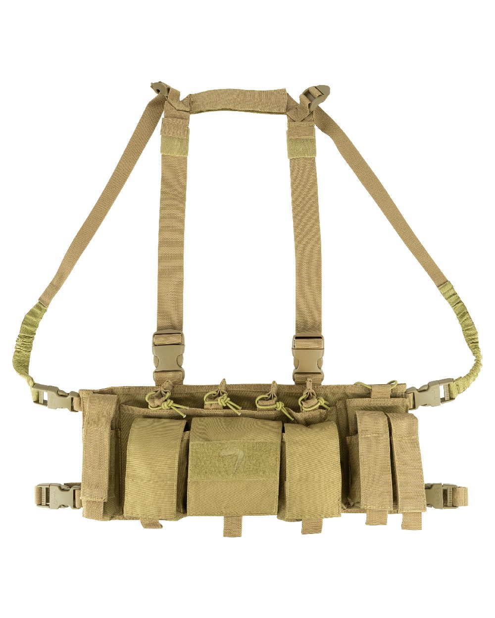 Coyote Coloured Viper Special Ops Chest Rig on white background