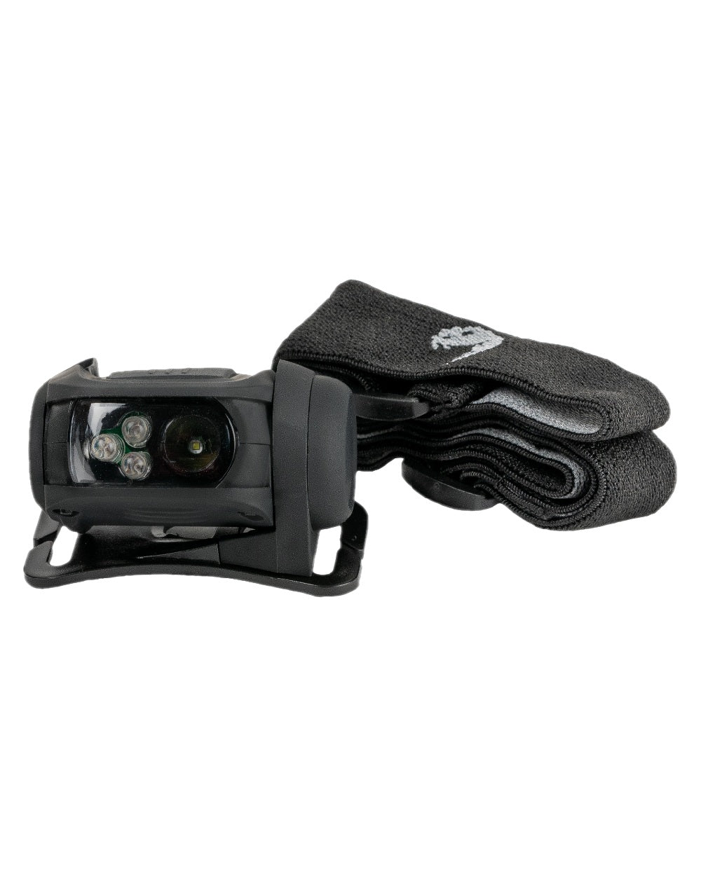 Black Coloured Viper Special Ops Head Torch on white background