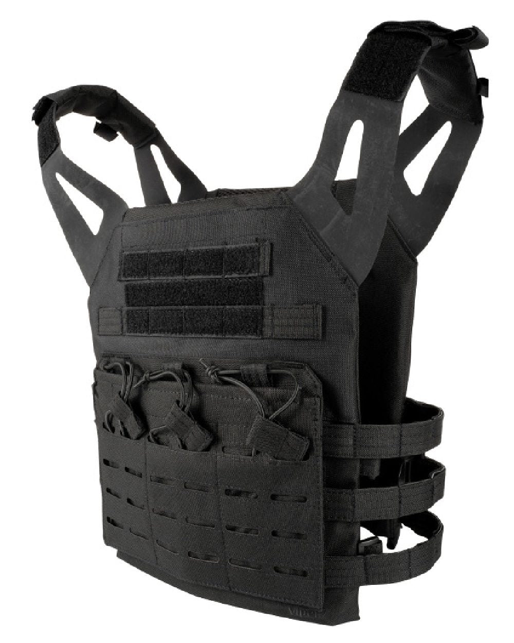 Black Coloured Viper Special Ops Plate Carrier on white background
