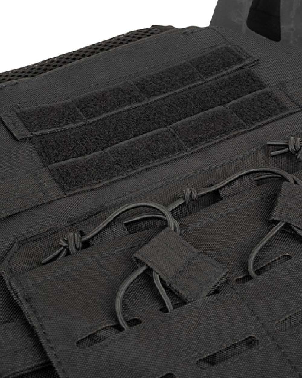 Black Coloured Viper Special Ops Plate Carrier on white background