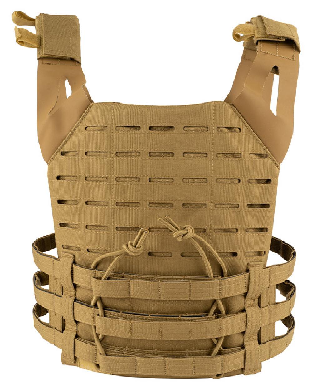 Coyote Coloured Viper Special Ops Plate Carrier on white background