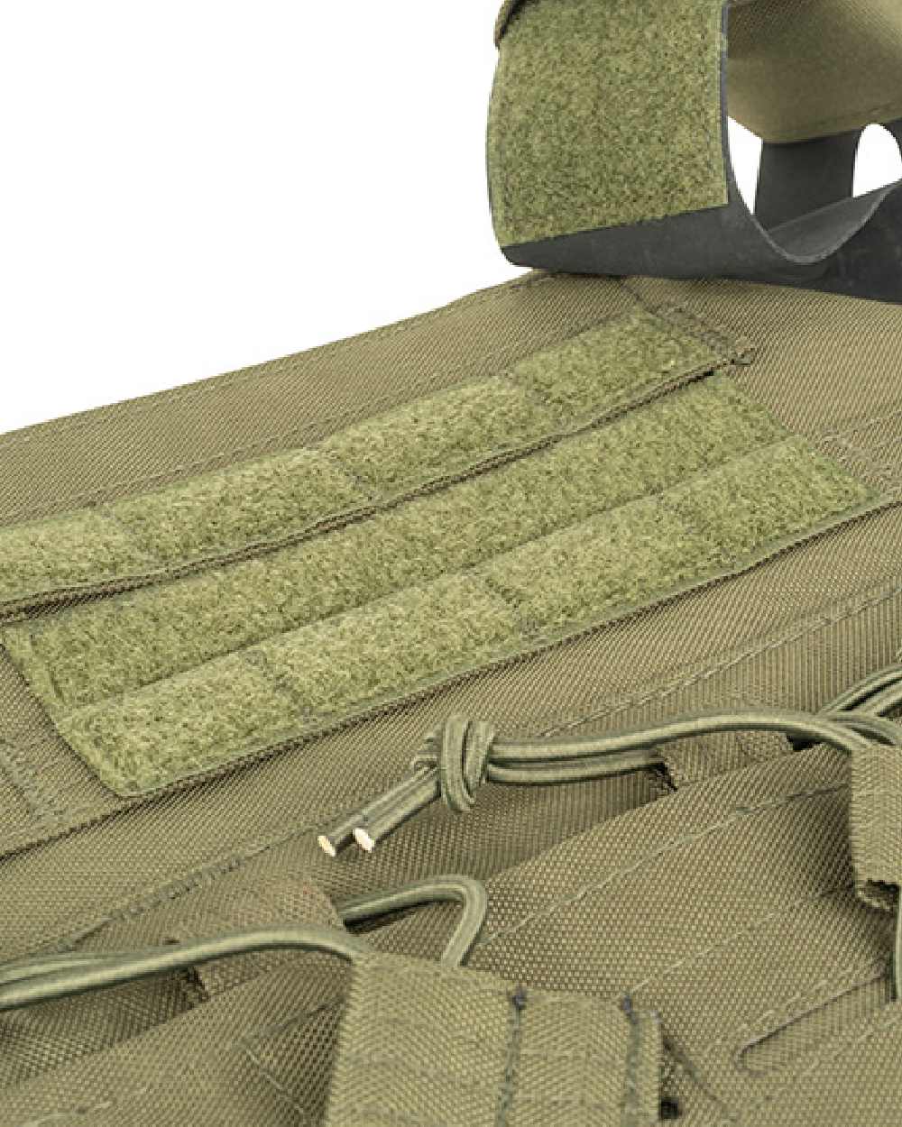 Green Coloured Viper Special Ops Plate Carrier on white background