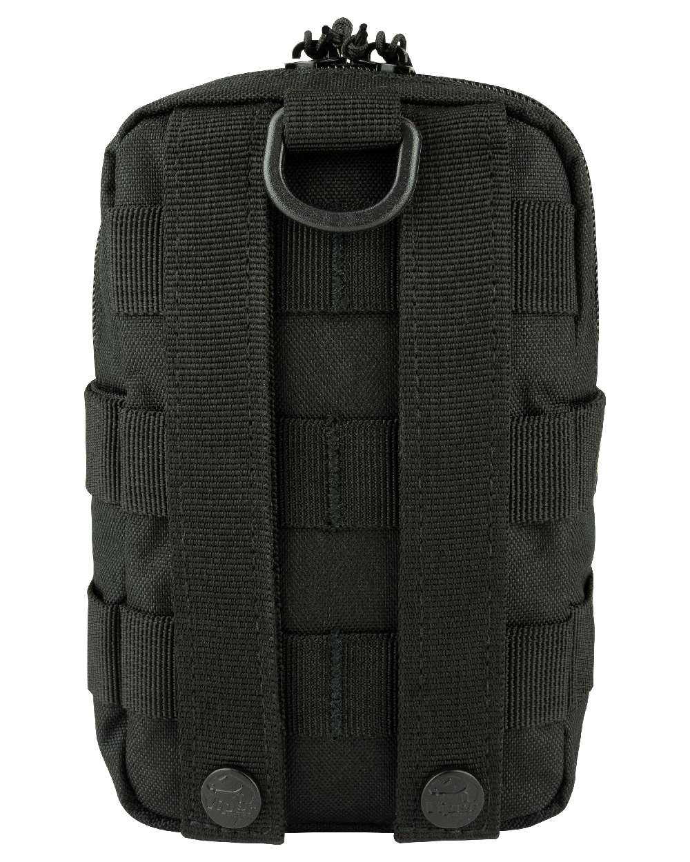 Black Coloured Viper Splitter Pouch on white background