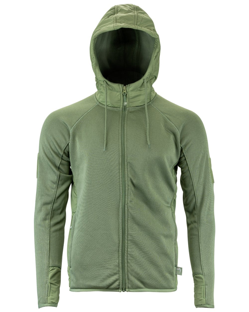 Green coloured Viper Storm Hoodie on white background
