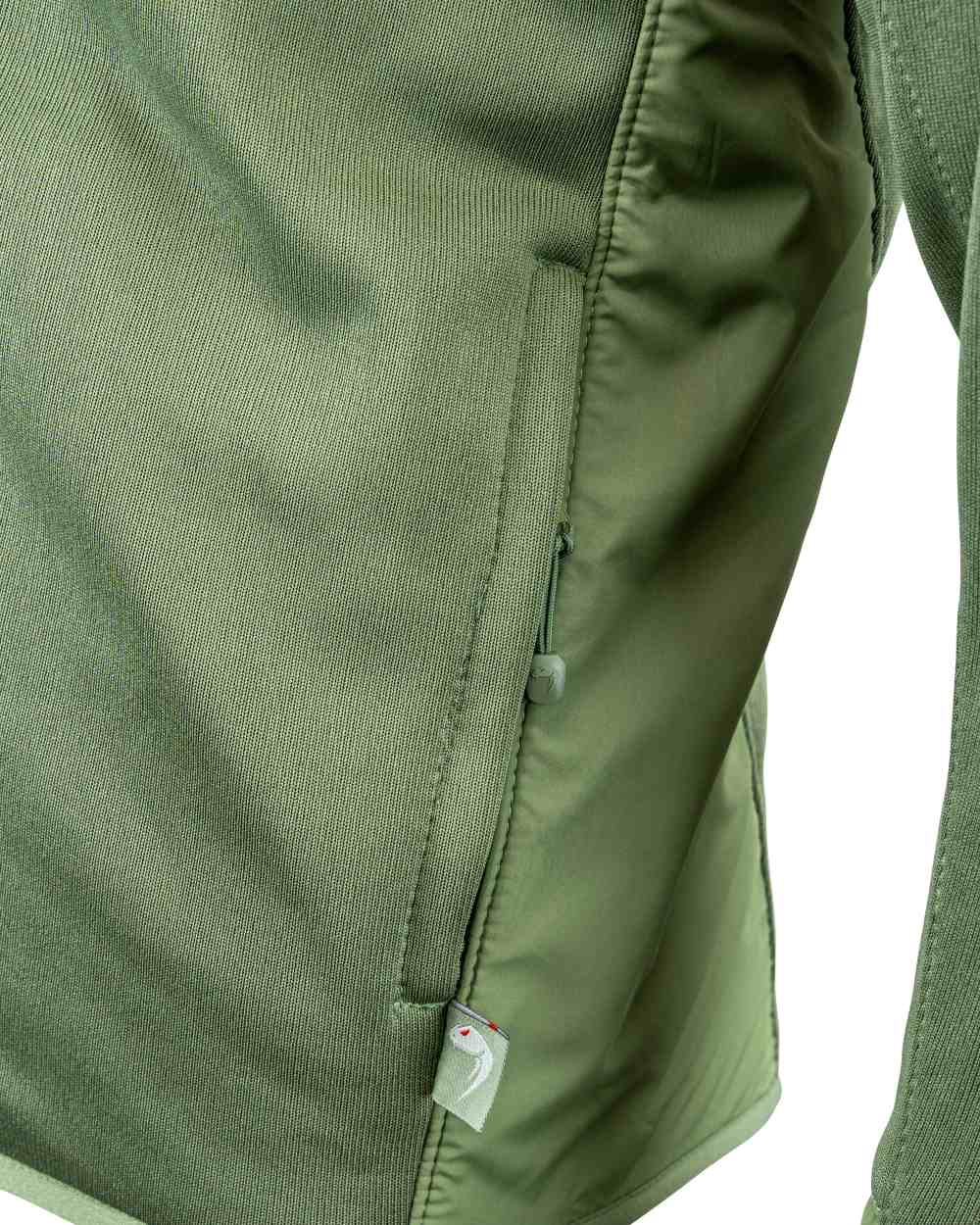 Green coloured Viper Storm Hoodie on white background