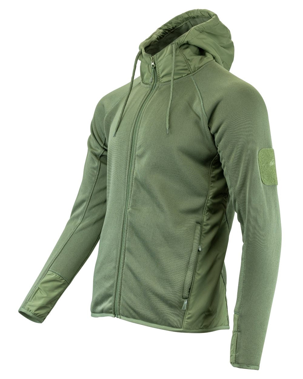 Green coloured Viper Storm Hoodie on white background