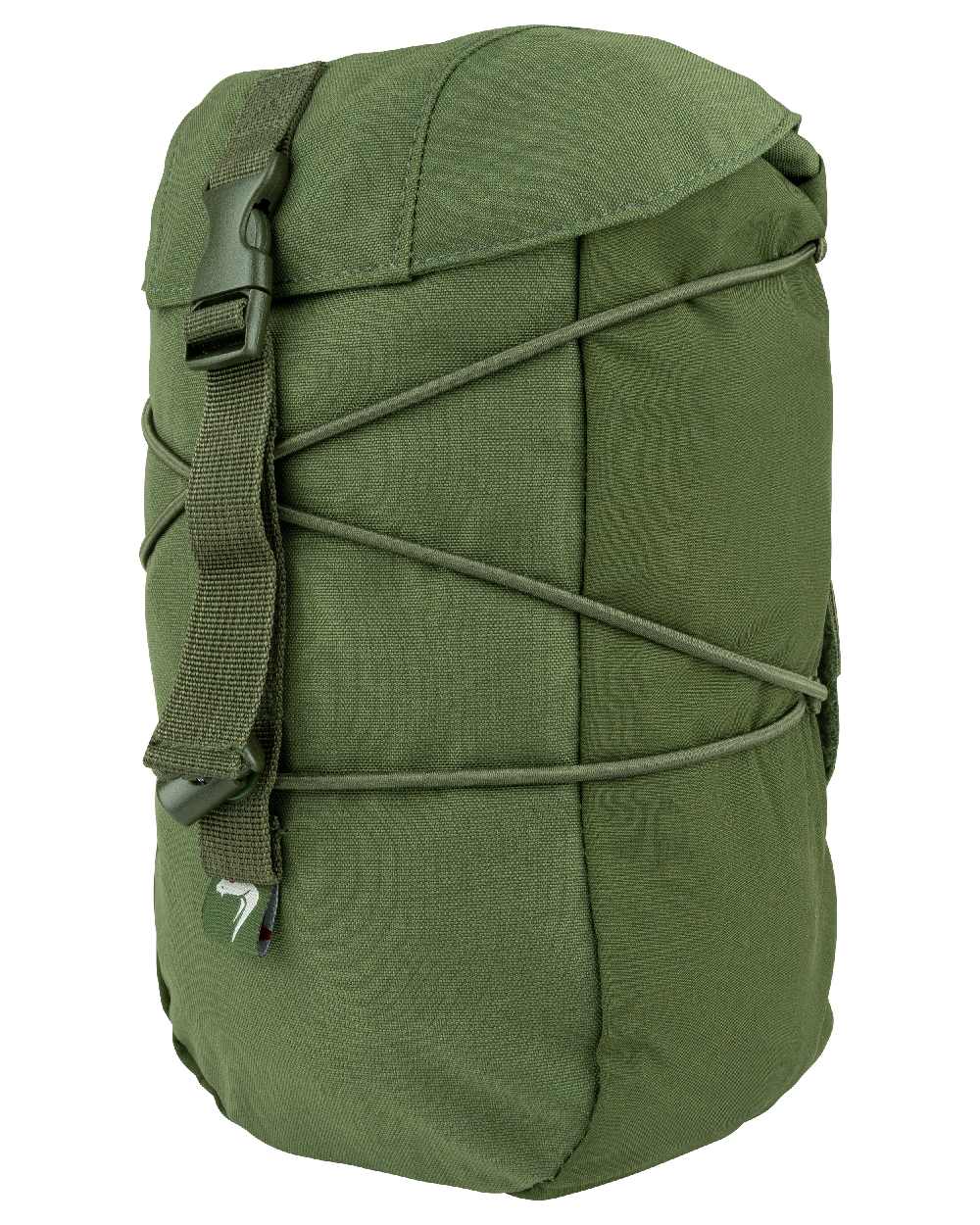 Green Coloured Viper Stuffa Pouch on white background