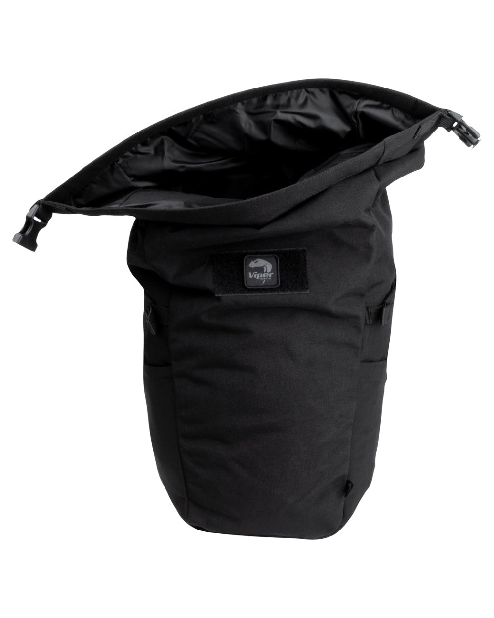 Black coloured Viper Tactical Fold Top Pack on white background
