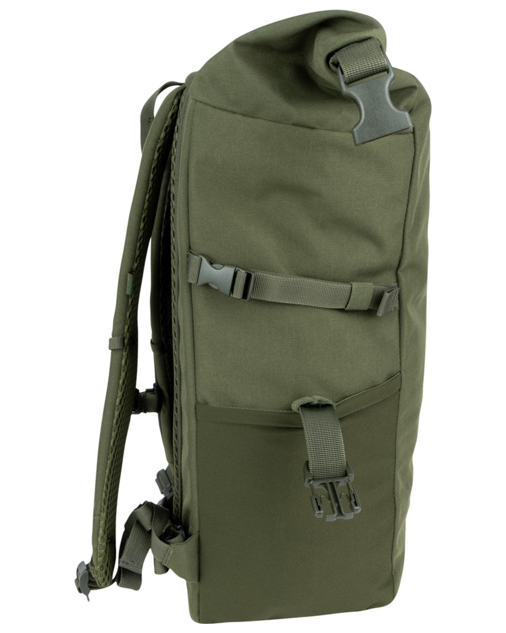 Green coloured Viper Tactical Fold Top Pack on white background