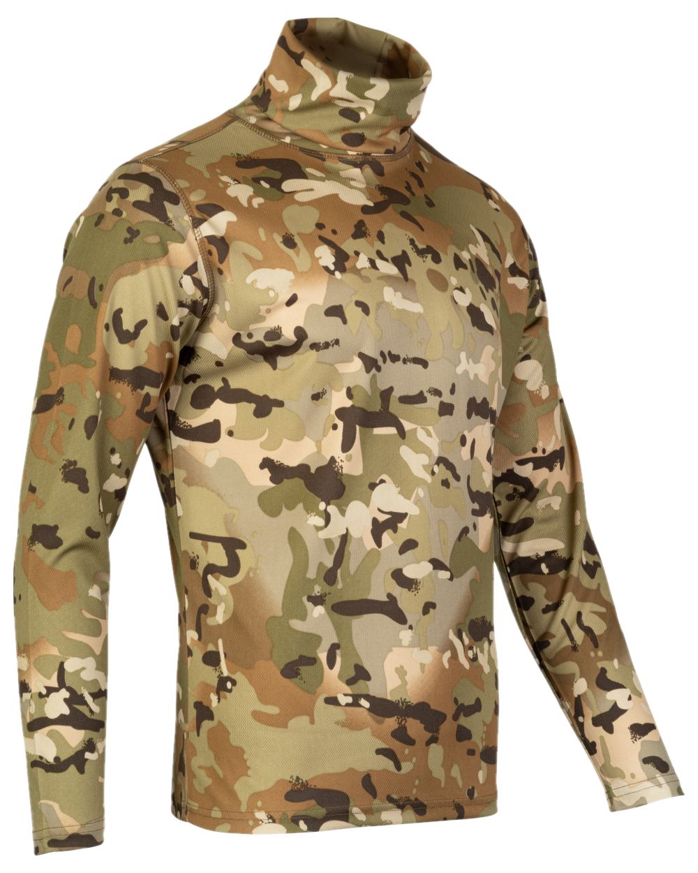 VCAM Coloured Viper Tactical Roll Neck Top on white background