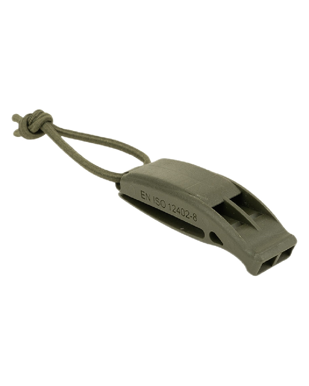 Green Coloured Viper Tactical Whistle on white background