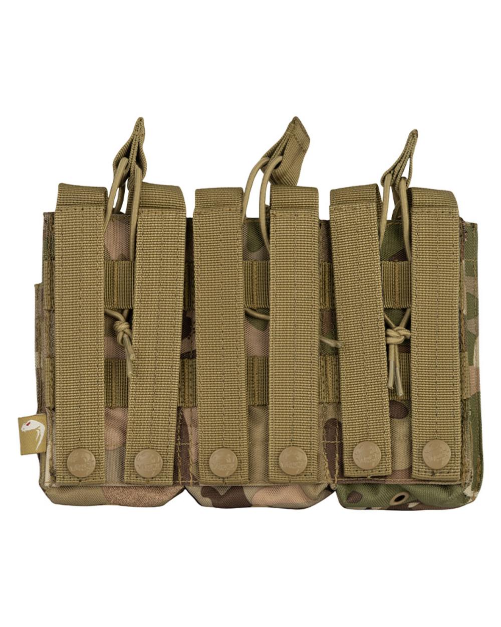 VCAM Coloured Viper Treble Duo Mag Pouch on white background