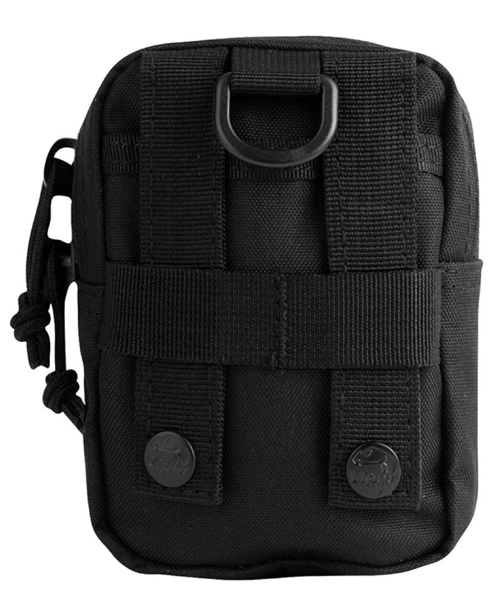 Black Coloured Viper V-Pouch on white background