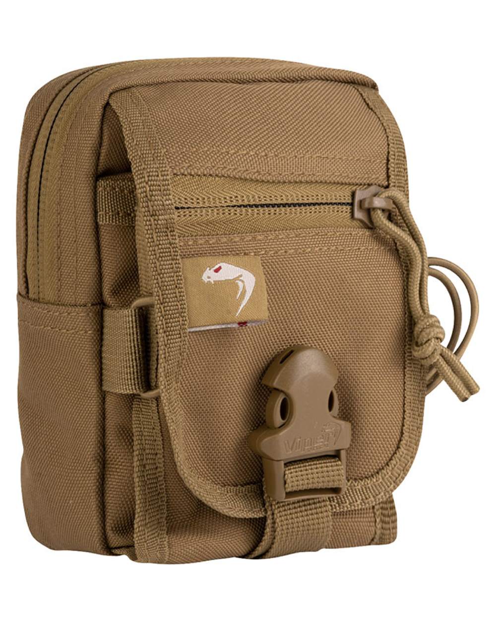 Coyote Coloured Viper V-Pouch on white background