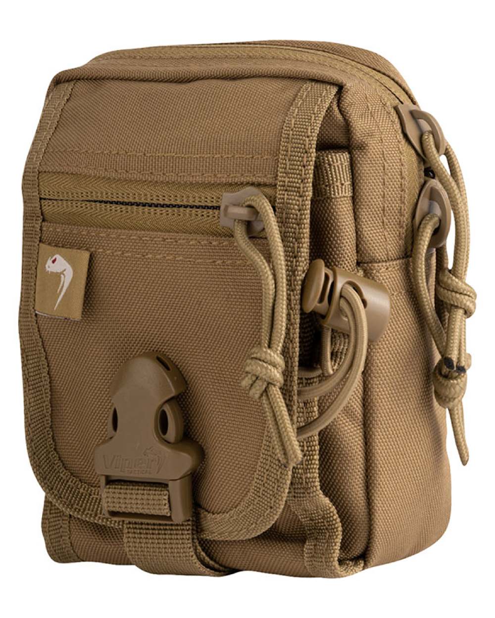 Coyote Coloured Viper V-Pouch on white background