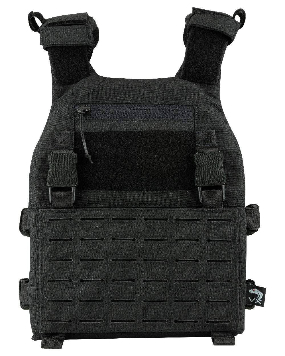 Black Coloured Viper VX Buckle Up Carrier Gen2 on white background