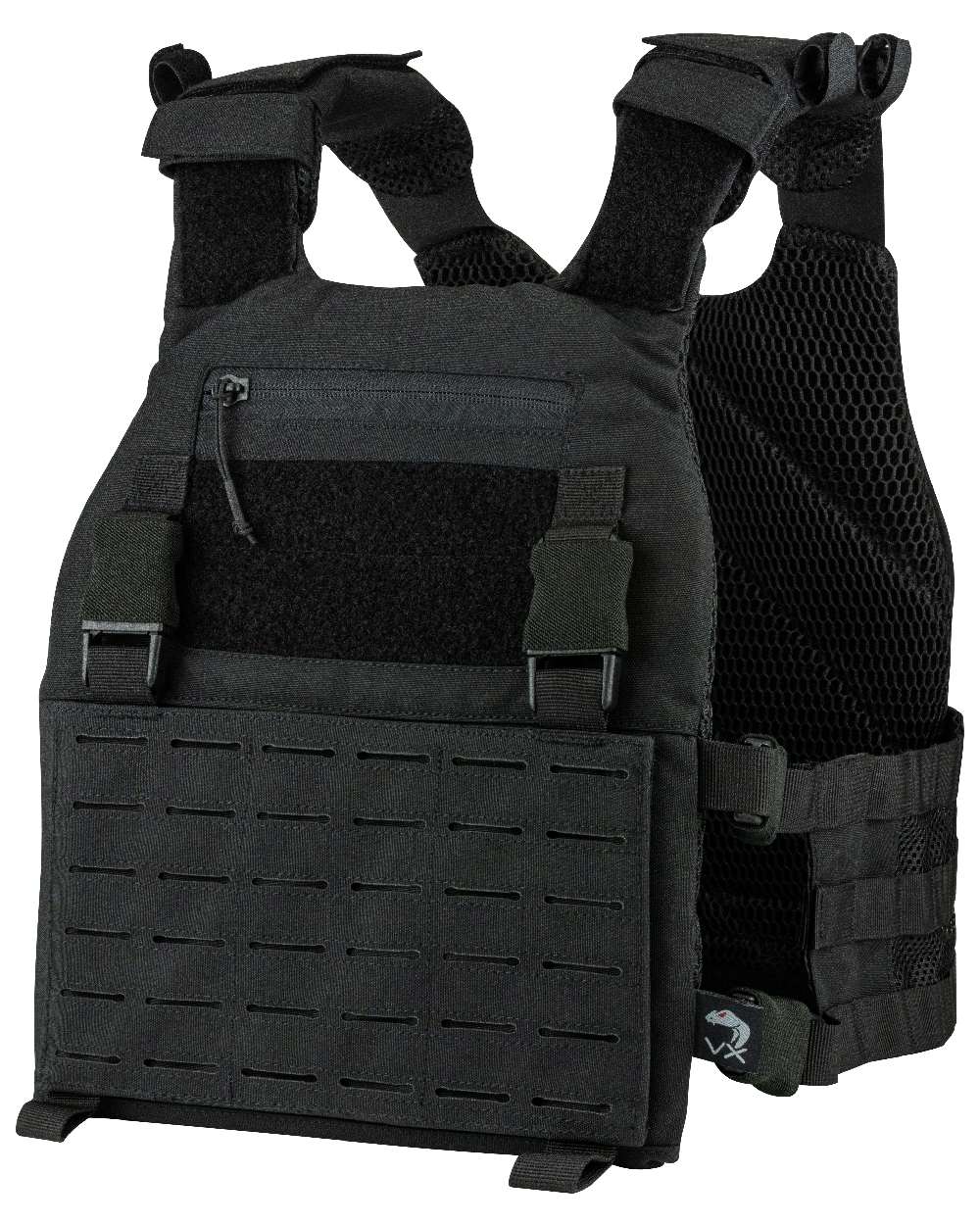 Black Coloured Viper VX Buckle Up Carrier Gen2 on white background