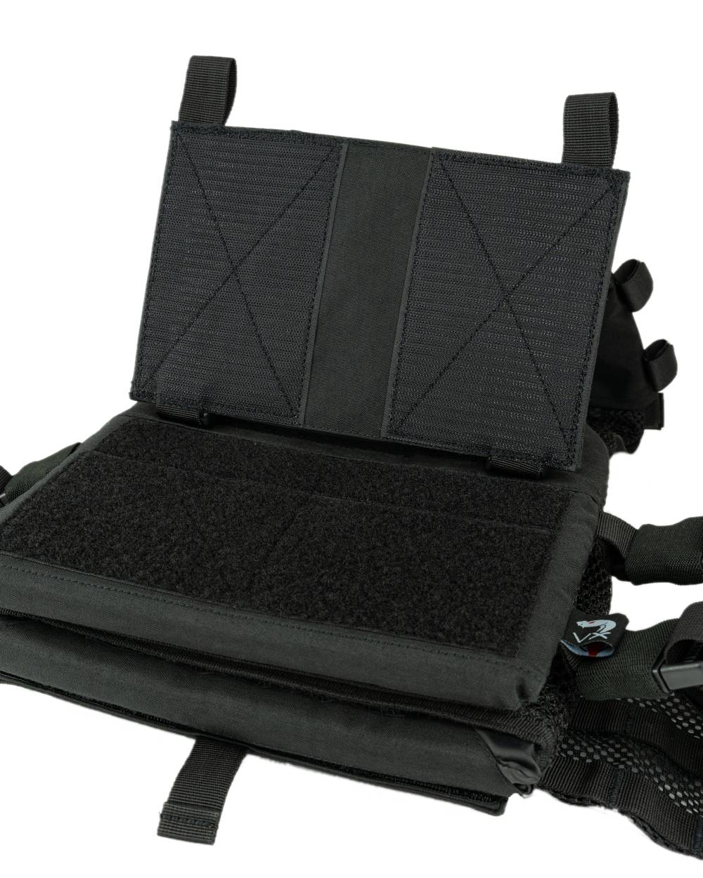 Black Coloured Viper VX Buckle Up Carrier Gen2 on white background