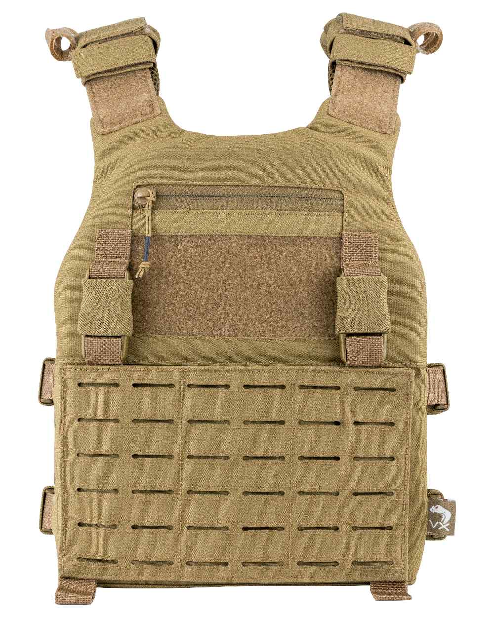 Coyote Coloured Viper VX Buckle Up Carrier Gen2 on white background