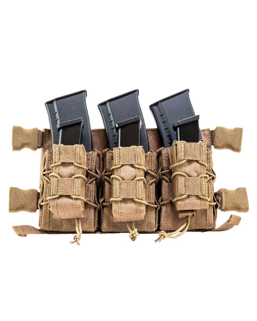 Dark Coyote Coloured Viper VX Buckle Up Mag Rig on white background