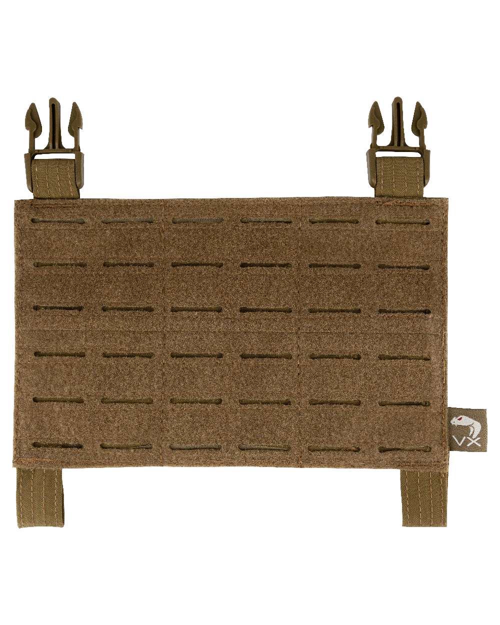 Dark Coyote Coloured Viper VX Buckle Up Panel on white background