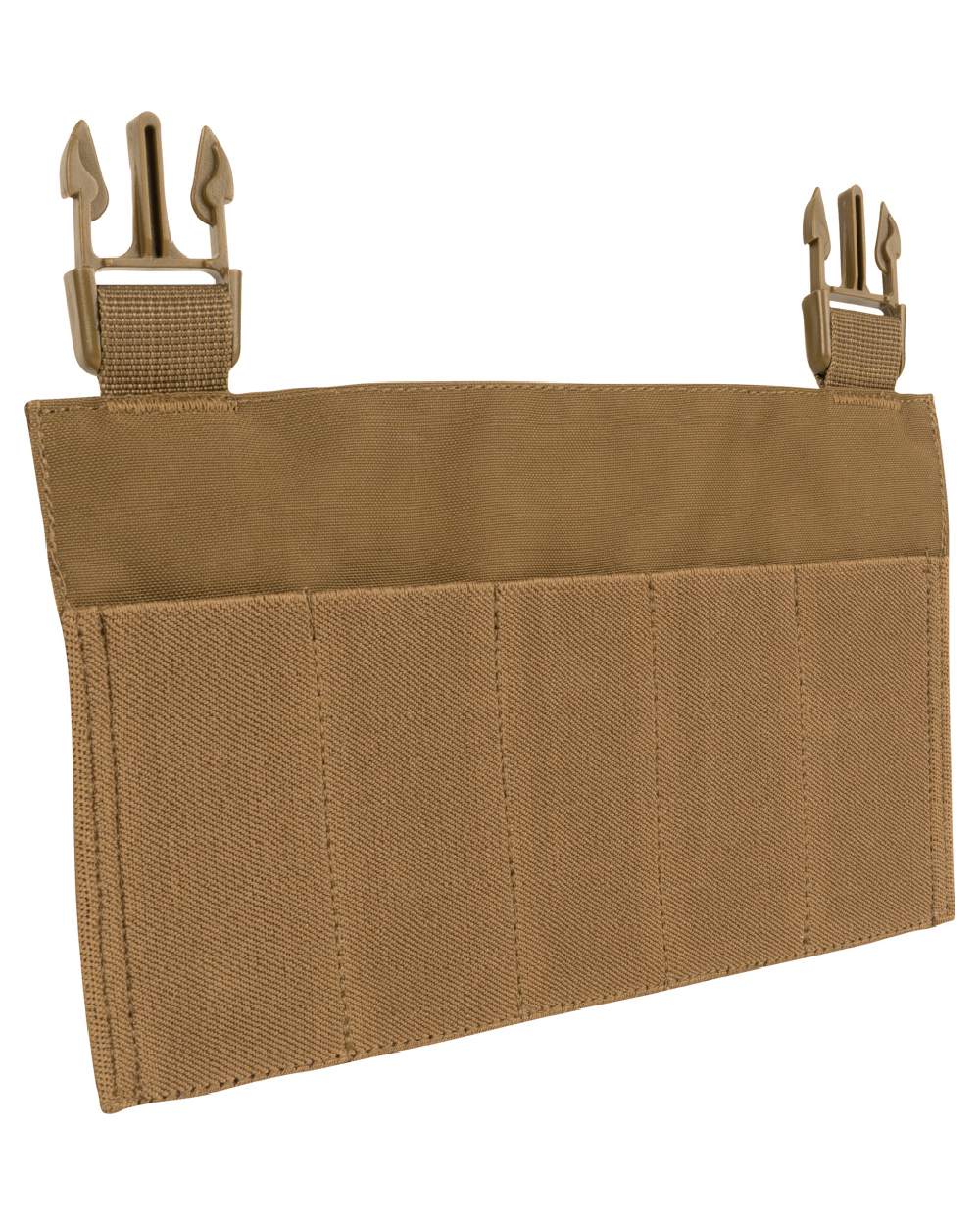 Coyote Coloured Viper VX Buckle Up Pistol Mag Panel on white background