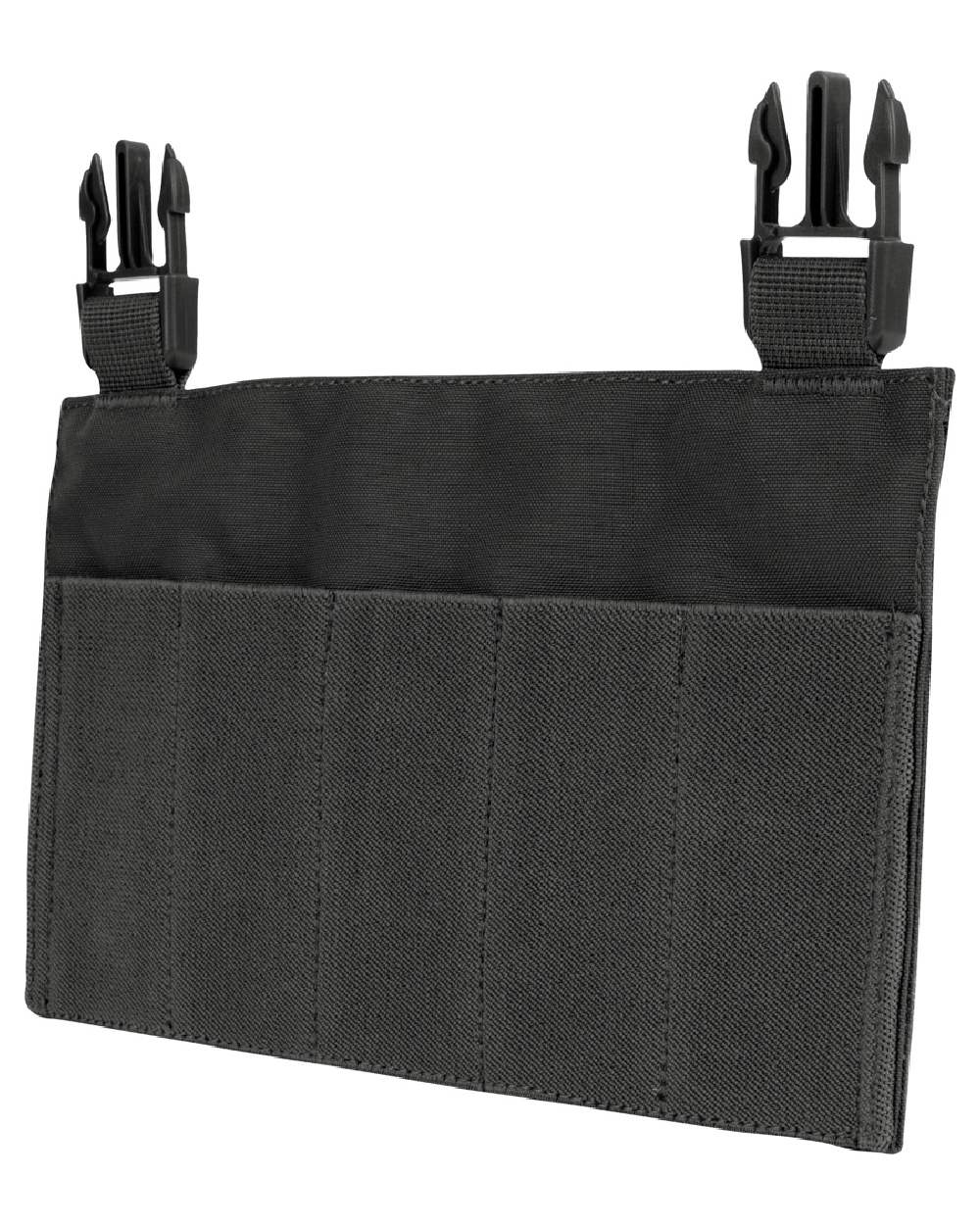 Titanium Coloured Viper VX Buckle Up Pistol Mag Panel on white background