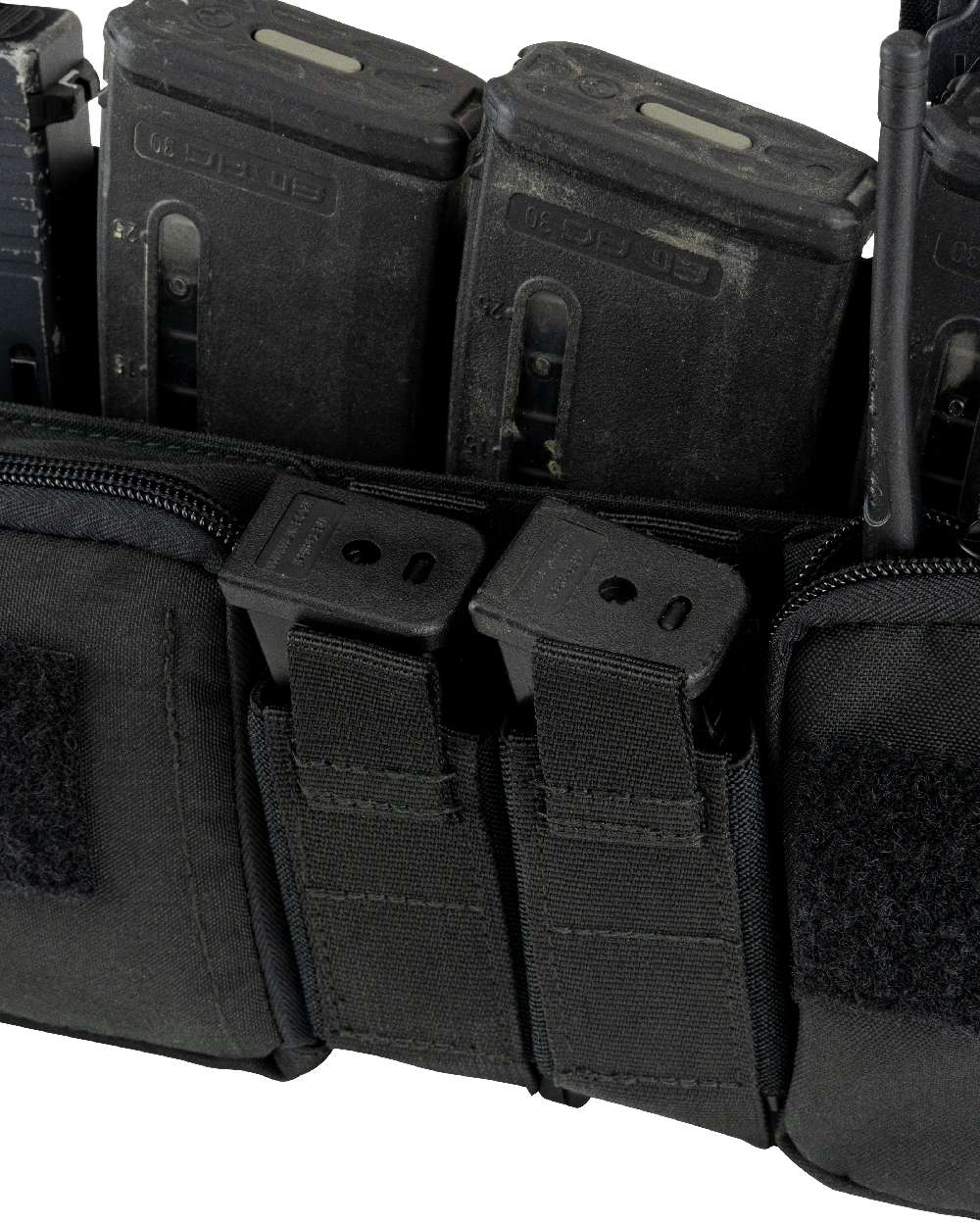Black Coloured Viper VX Buckle Up Ready Rig on white background