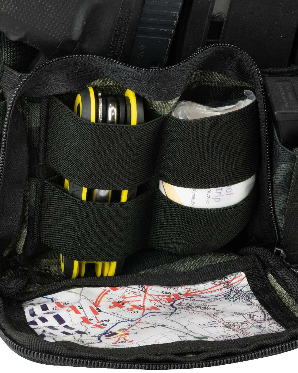 VCAM Black Coloured Viper VX Buckle Up Ready Rig on white background