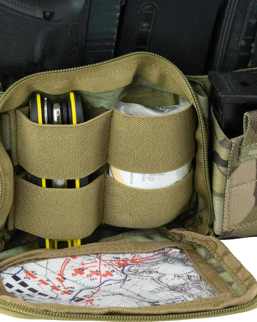 VCAM Coloured Viper VX Buckle Up Ready Rig on white background