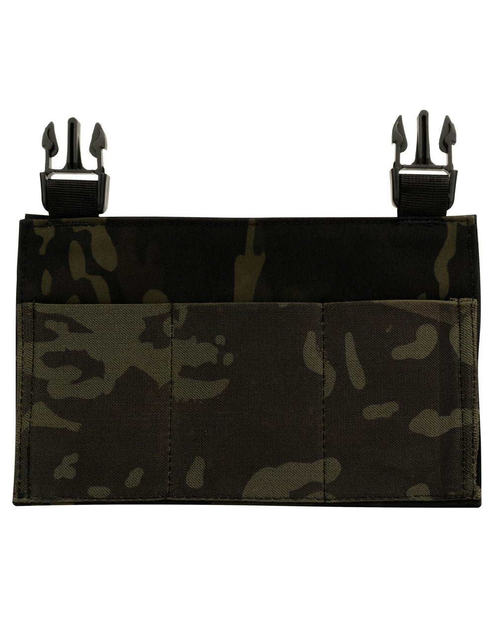 VCAM Black Coloured Viper VX Buckle Up Rifle Mag Panel on white background