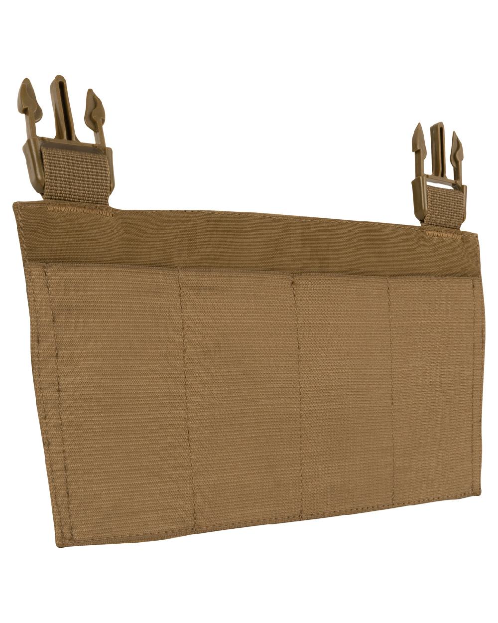 Coyote Coloured Viper VX Buckle Up SMG Mag Panel on white background