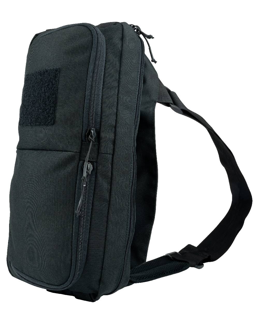 Black Coloured Viper VX Buckle Up Sling Pack on white background