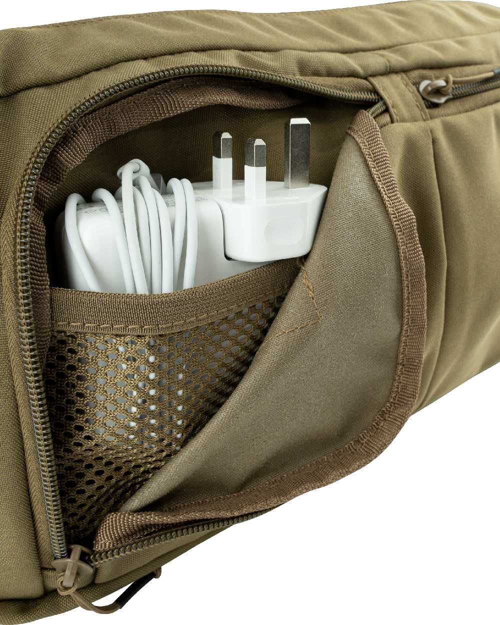 Coyote Coloured Viper VX Buckle Up Sling Pack on white background