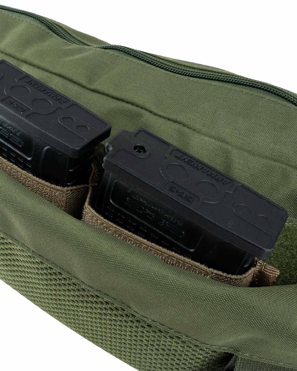 Green Coloured Viper VX Buckle Up Sling Pack on white background