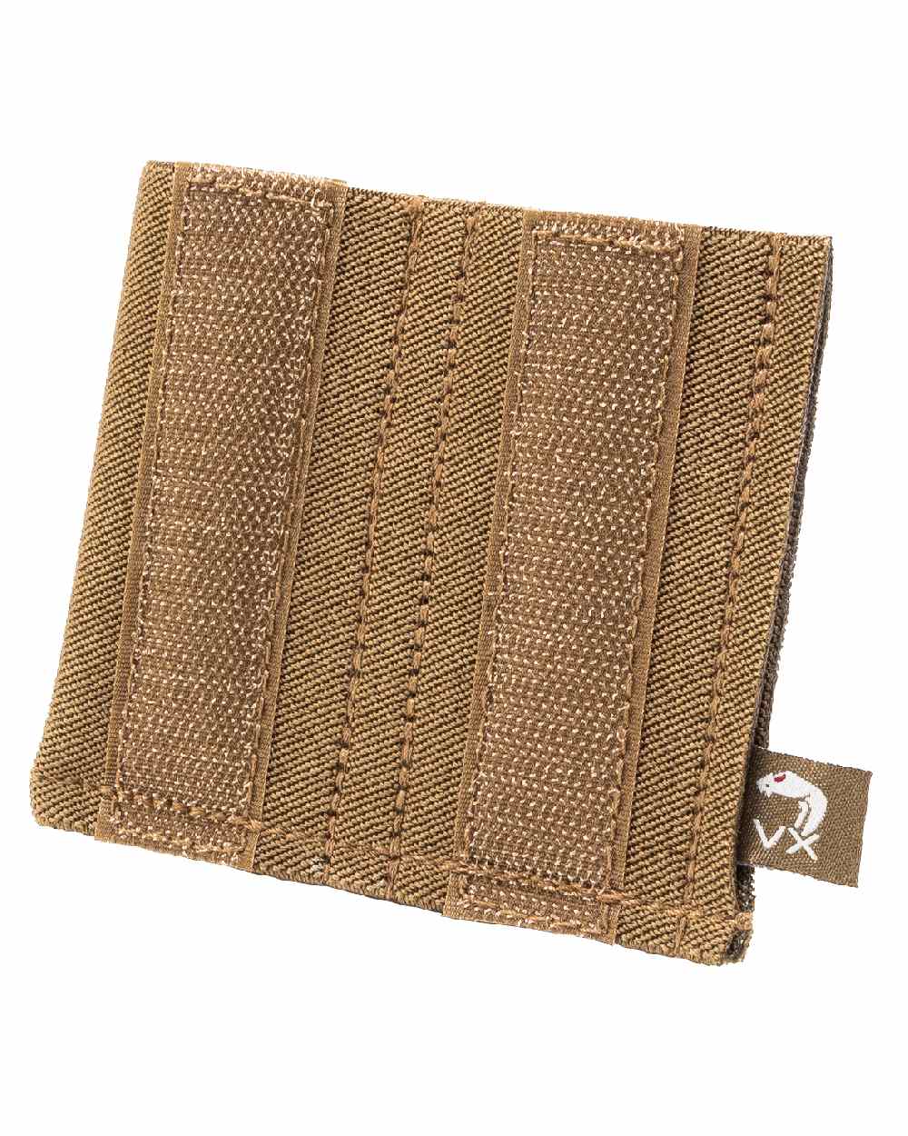 Dark Coyote Coloured Viper VX Double Pistol Mag Sleeve on white background