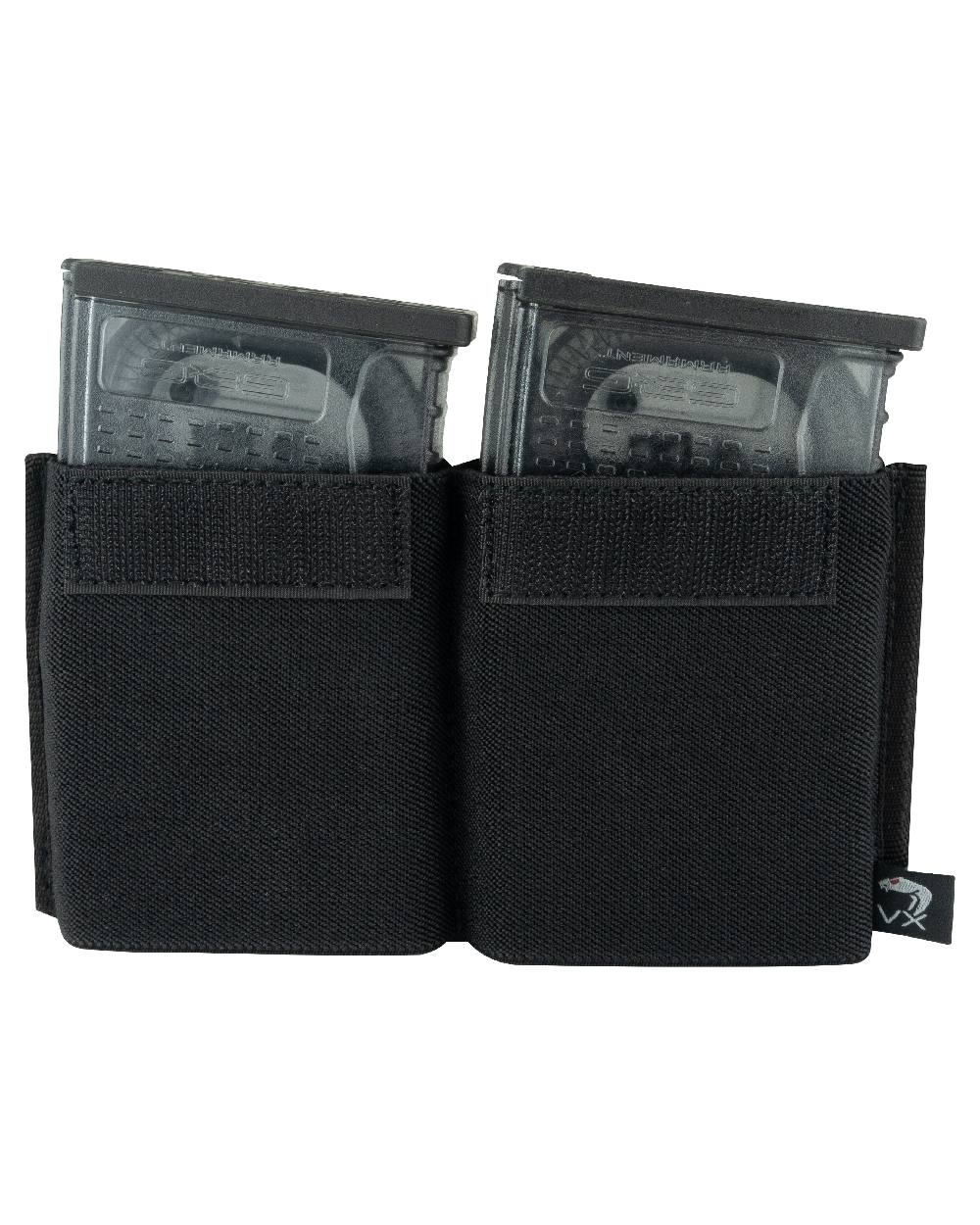 Black Coloured Viper VX Double Rifle Mag Sleeve XL on white background