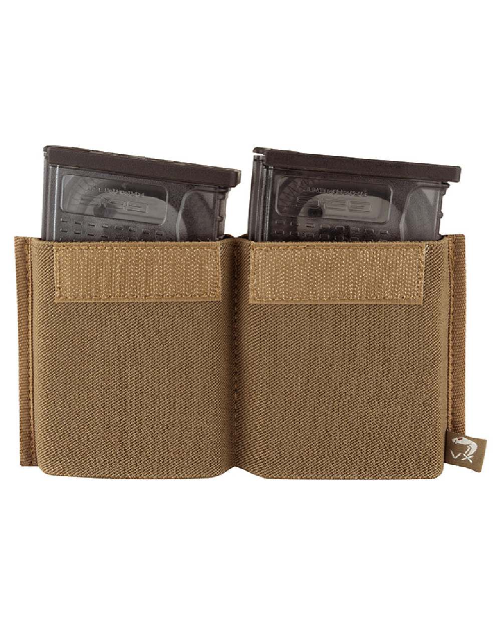 Dark Coyote Coloured Viper VX Double Rifle Mag Sleeve XL on white background