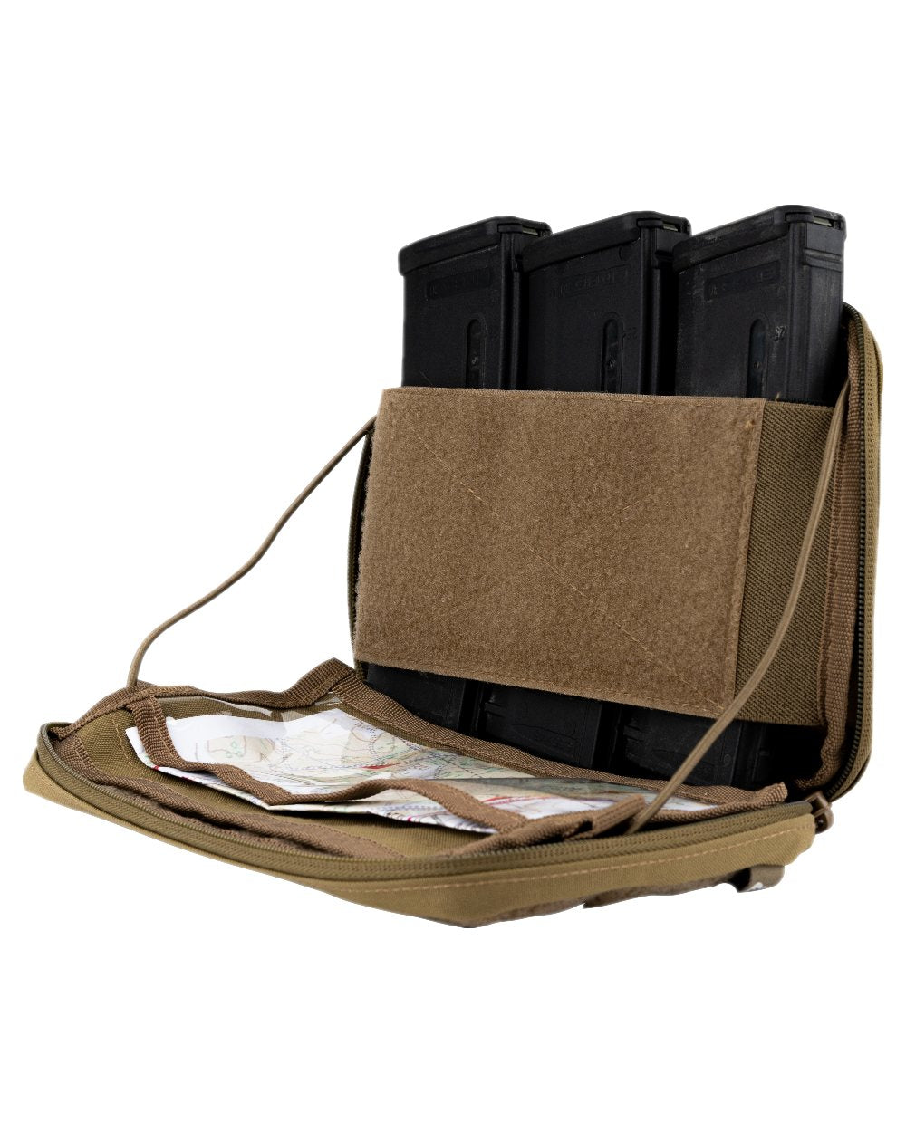 Coyote Coloured Viper VX Lazer Mag/Admin Panel on white background