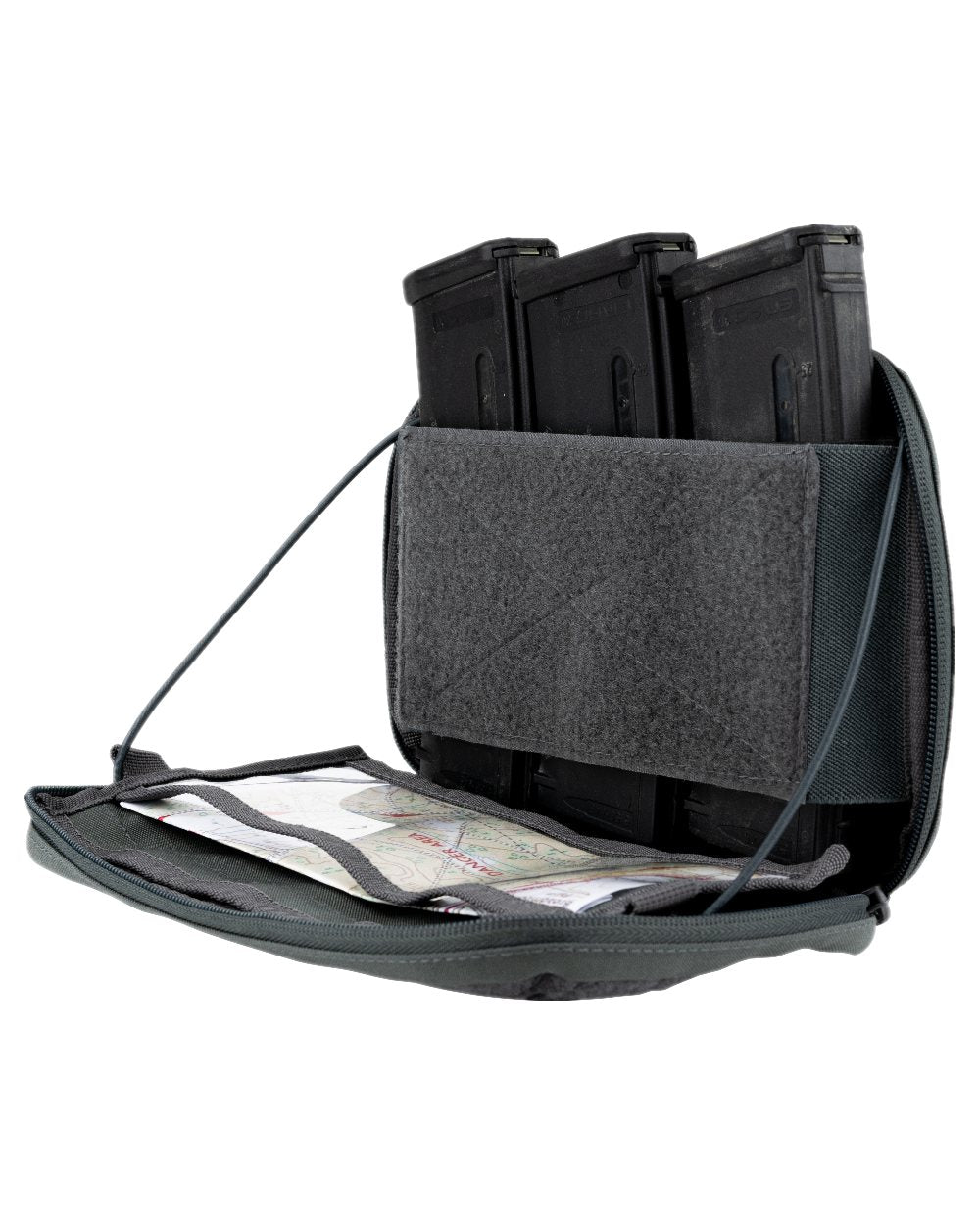 Titanium Coloured Viper VX Lazer Mag/Admin Panel on white background