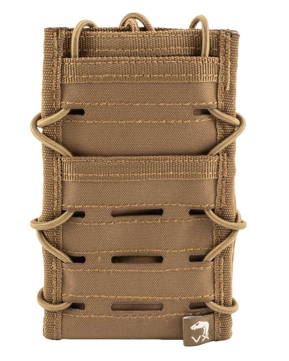 Dark Coyote Coloured Viper VX Smart Phone Pouch on white background