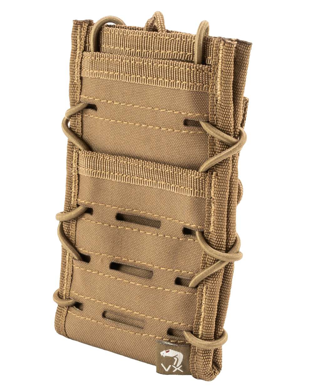 Dark Coyote Coloured Viper VX Smart Phone Pouch on white background