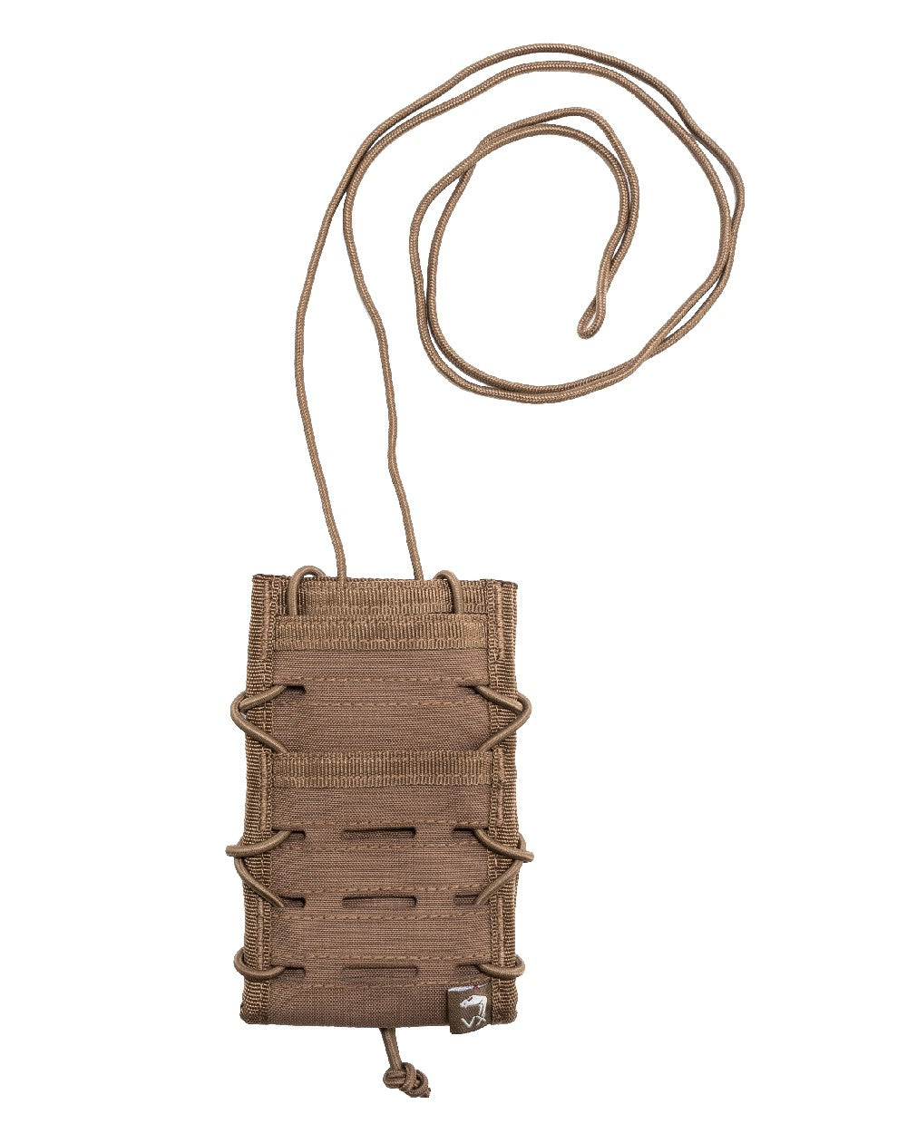 Dark Coyote Coloured Viper VX Smart Phone Pouch on white background