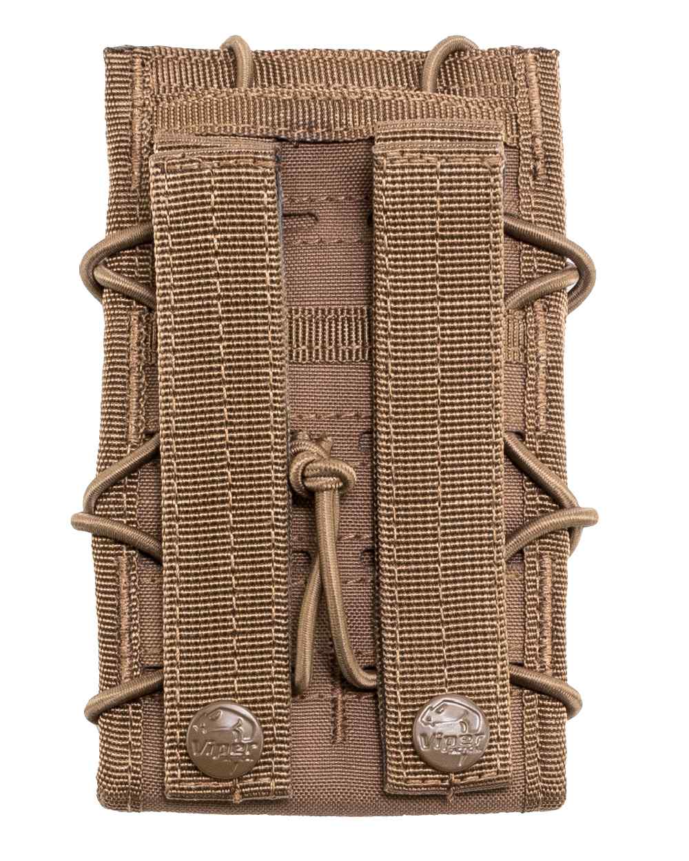 Dark Coyote Coloured Viper VX Smart Phone Pouch on white background