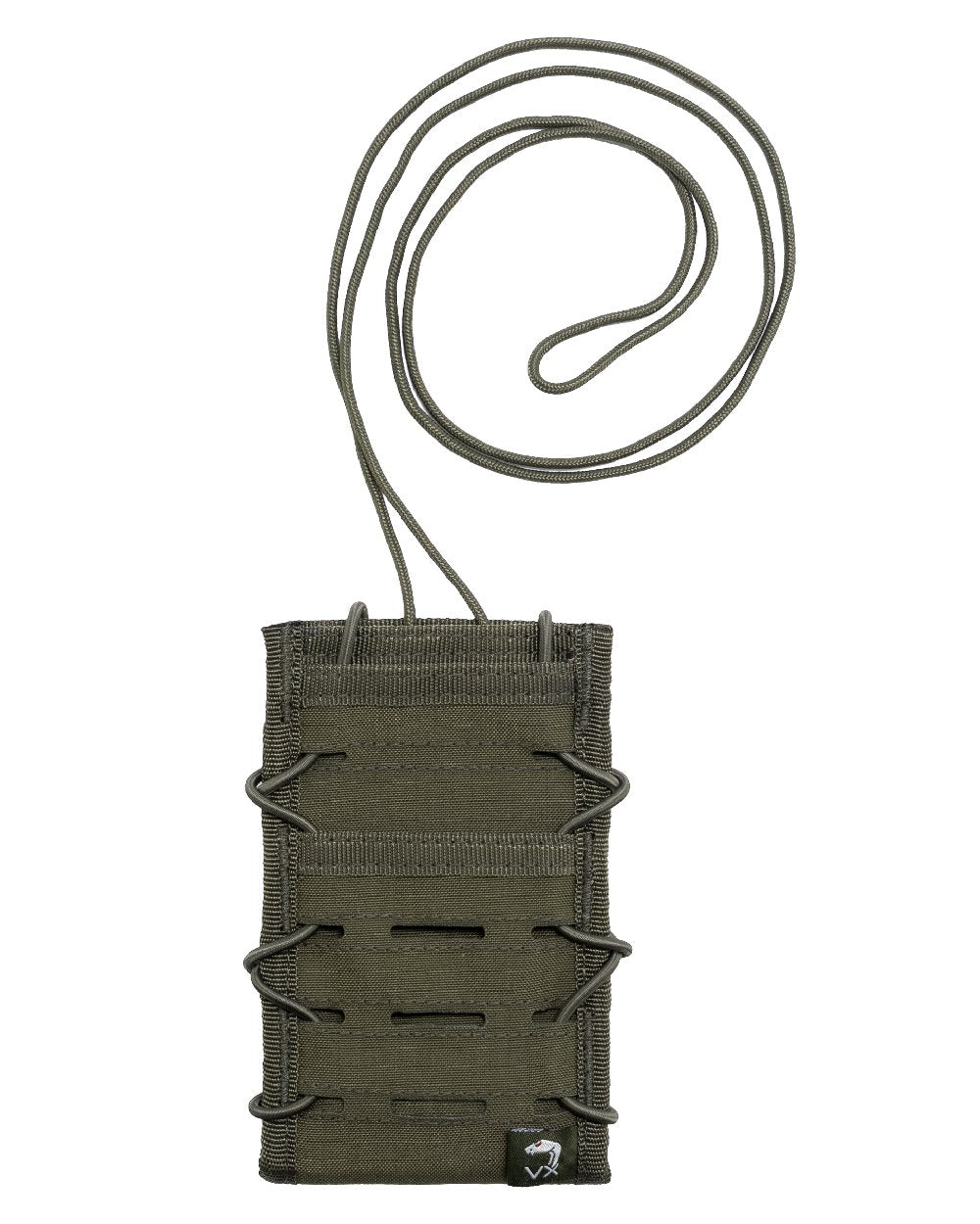 Green Coloured Viper VX Smart Phone Pouch on white background