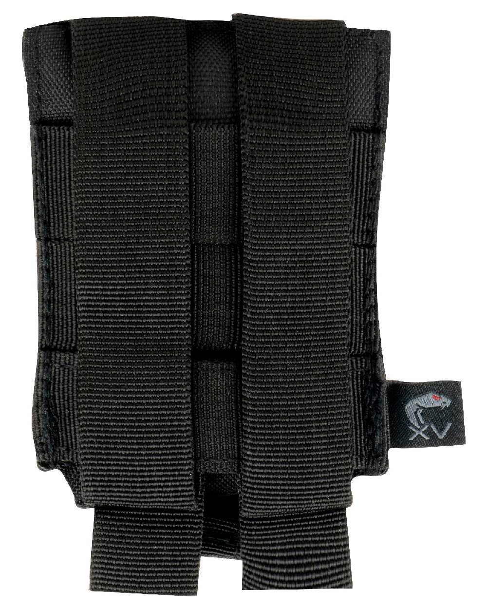 Black Coloured Viper VX Stuffa Dump Bag on white background