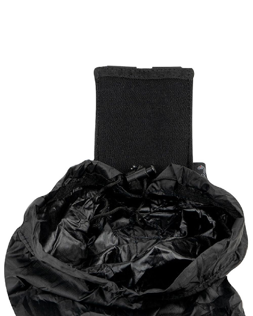 Black Coloured Viper VX Stuffa Dump Bag on white background
