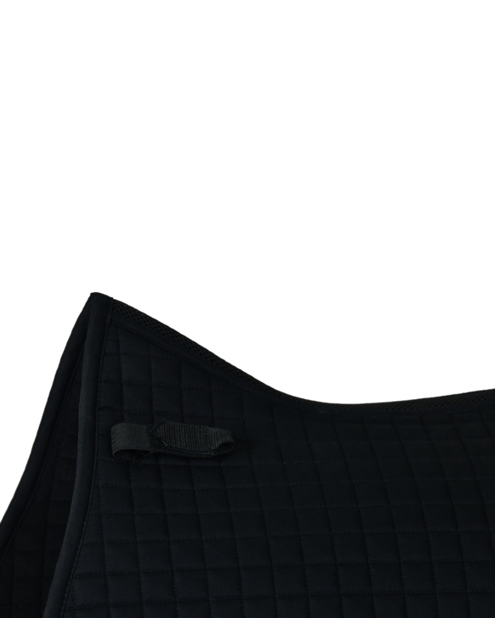 Black Coloured WeatherBeeta Prime Air-Tec All Purpose Saddle Pad on white background