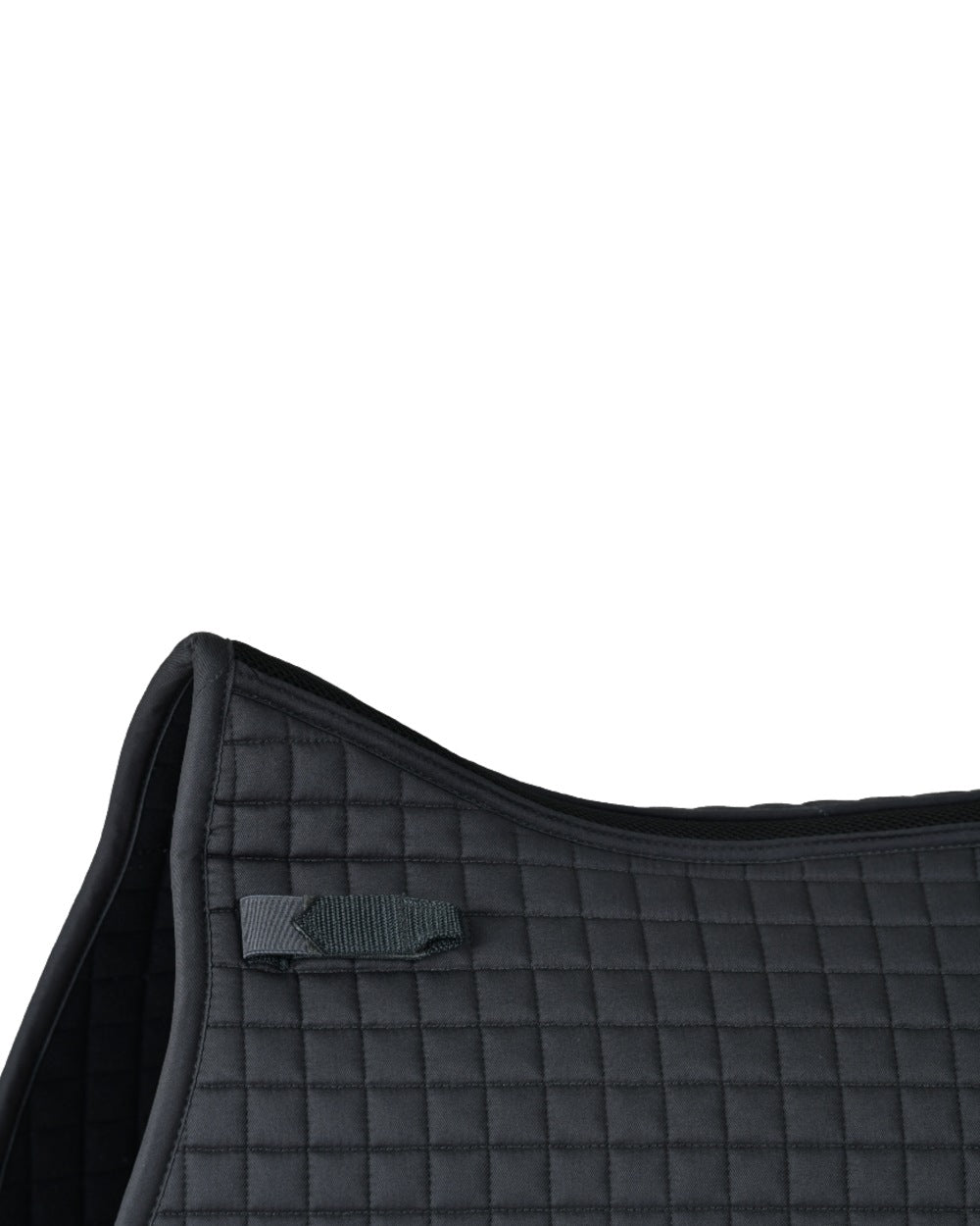 Charcoal Coloured WeatherBeeta Prime Air-Tec All Purpose Saddle Pad on white background