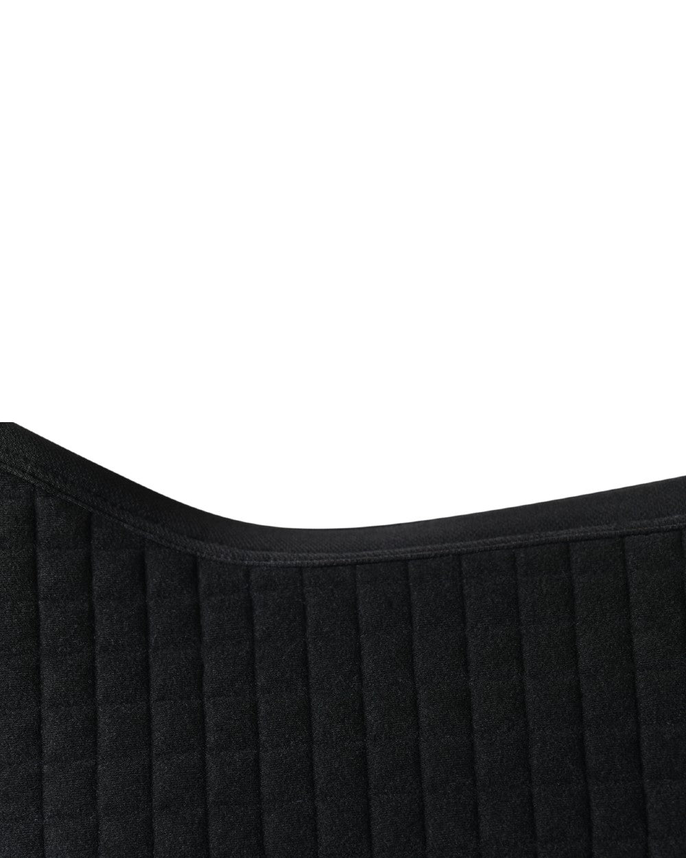 Charcoal Coloured WeatherBeeta Prime Air-Tec All Purpose Saddle Pad on white background